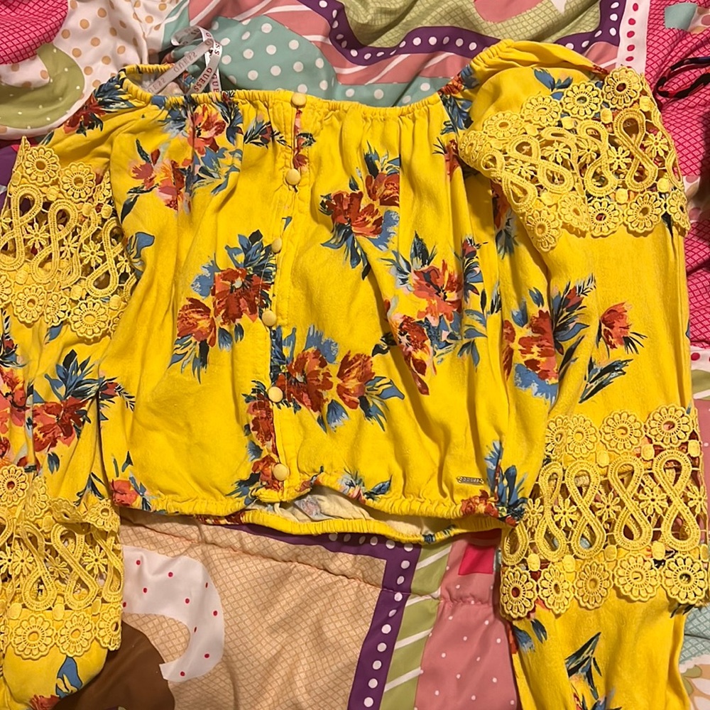 Off the shoulder blouse